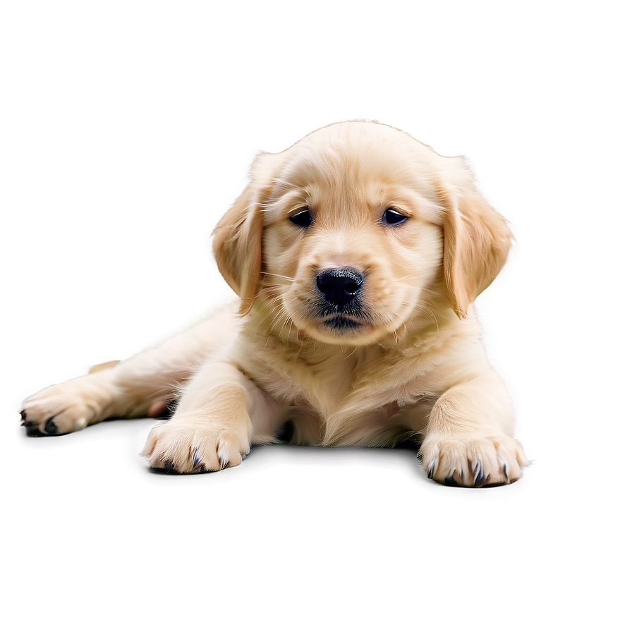 Golden Retriever Puppy Winking Png Wkl PNG Image