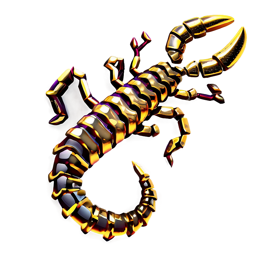 Golden Scorpion Emblem Png 93 PNG Image