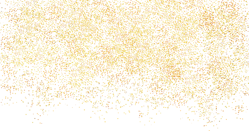 Golden Sparkle Texture Overlay PNG Image