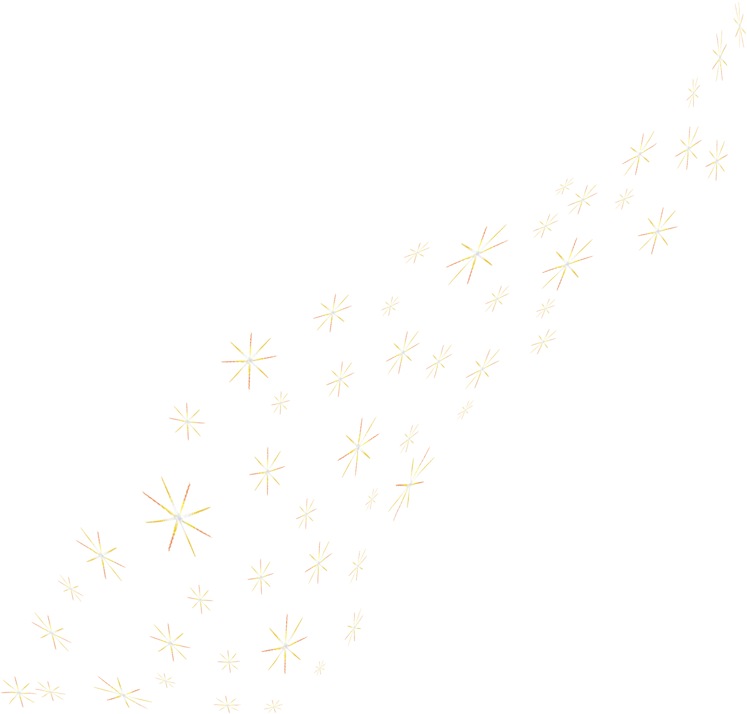 Golden Sparkleson Navy Background PNG Image