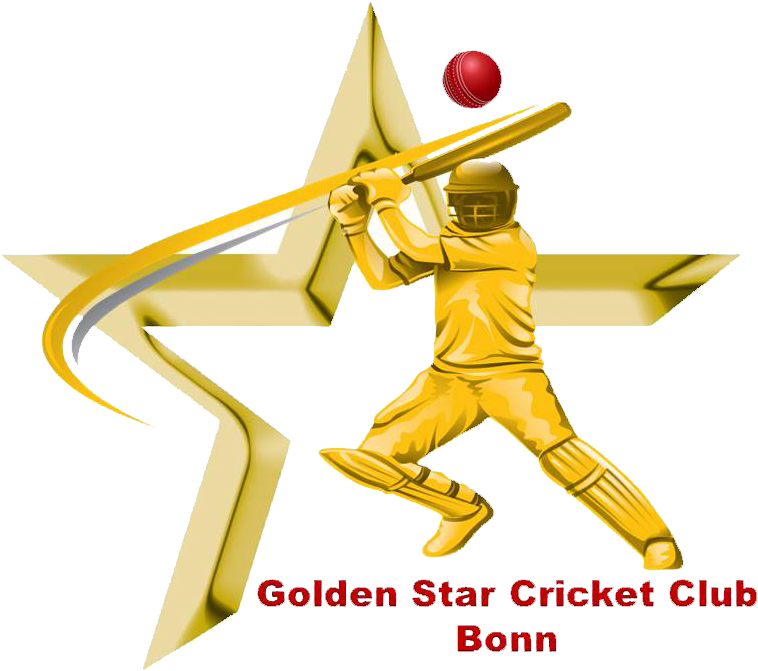 Golden Star Cricket Club Bonn Logo PNG Image