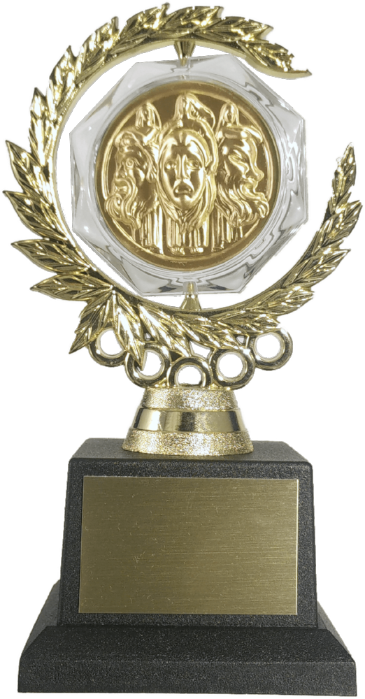 Golden Theater Mask Trophy Award.png PNG Image