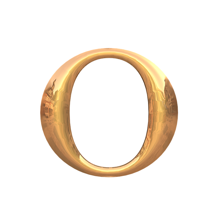 Golden Torus3 D Render PNG Image