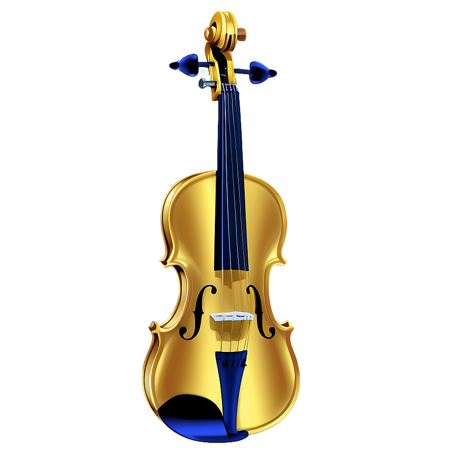 Golden Violin Png 14 PNG Image