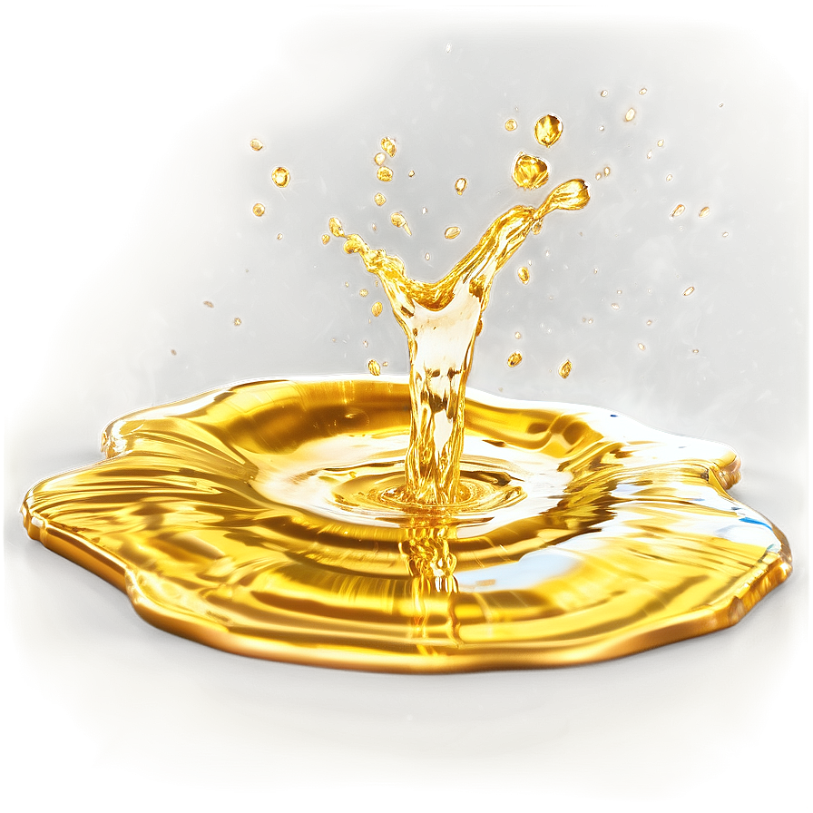 Golden Water Splash Png Hmy PNG Image