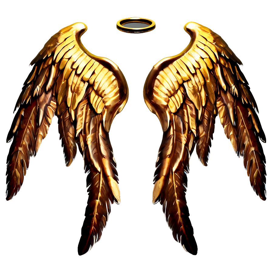 Golden Wings Png Byj PNG Image