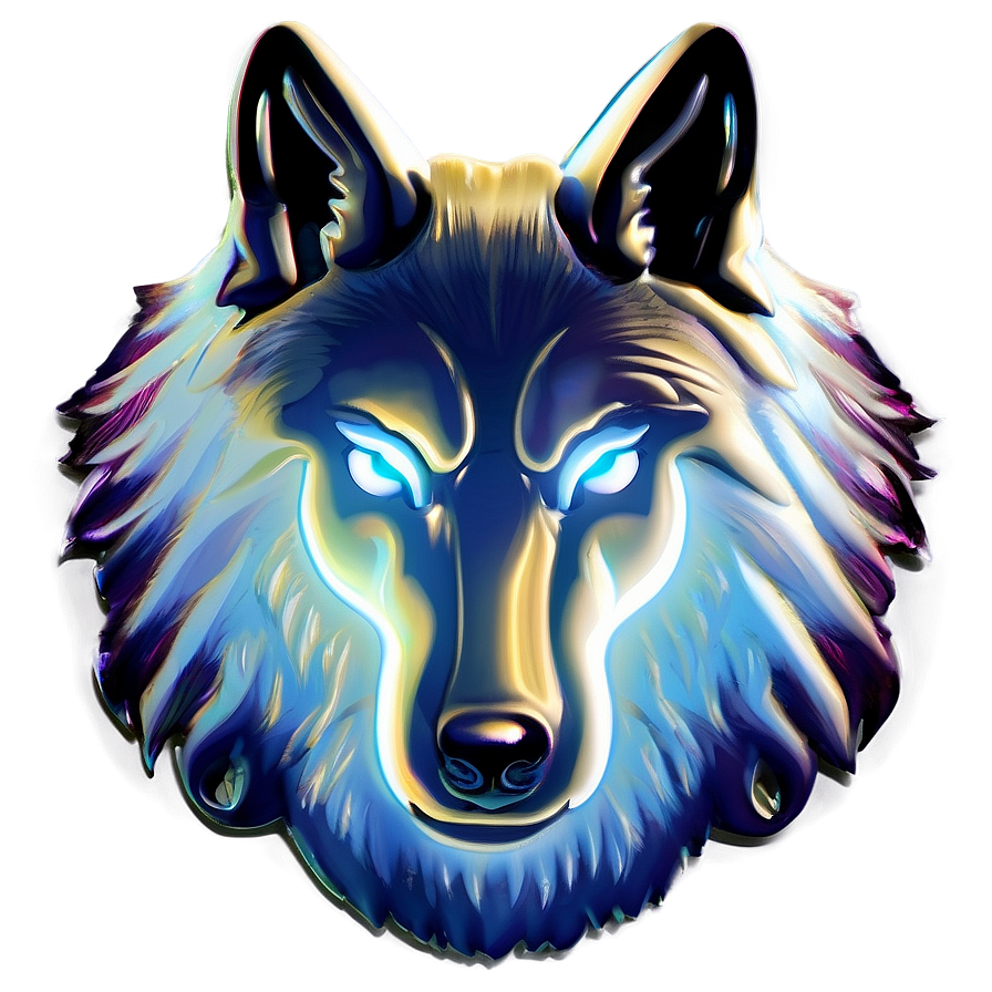 Golden Wolf Emblem Png 22 PNG Image