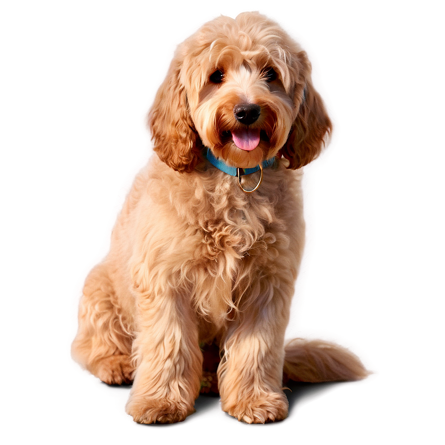 Goldendoodle At Sunset Png 65 PNG Image