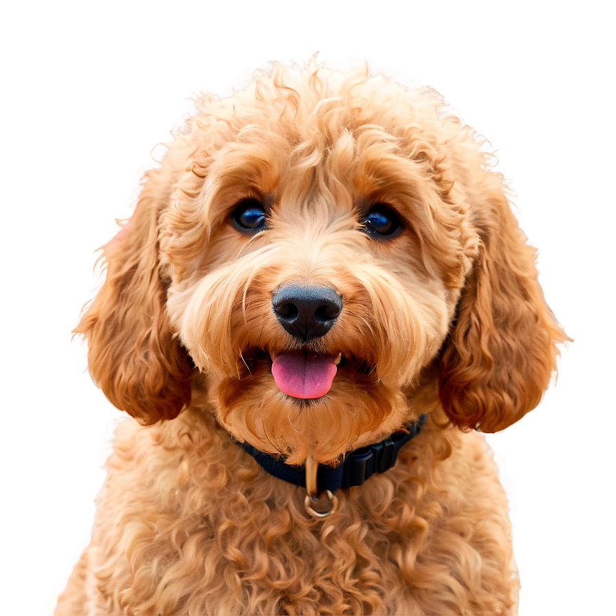 Goldendoodle On A Walk Png 06262024 PNG Image