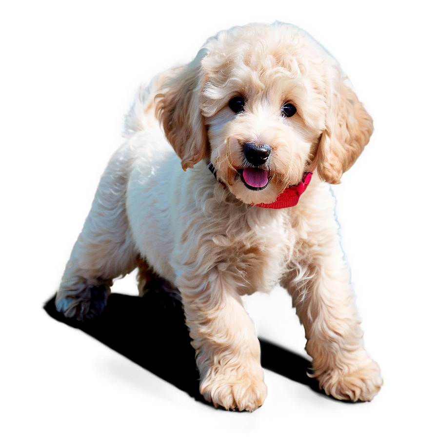 Goldendoodle With Toy Png 06262024 PNG Image