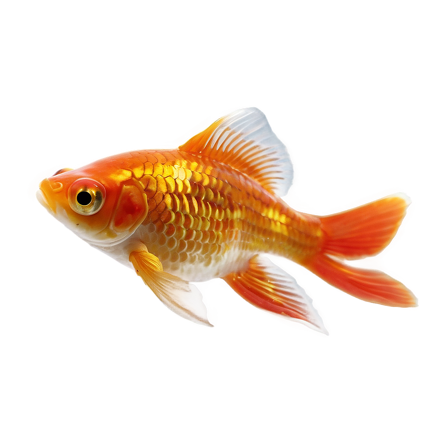 Goldfish Close-up Png Itn PNG Image