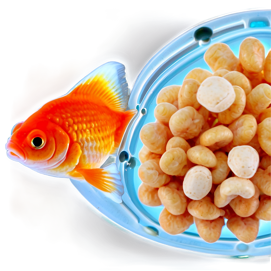 Goldfish Flake Food Png Ope PNG Image