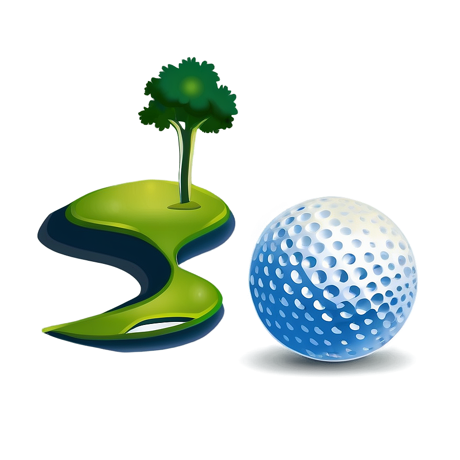 Golf Ball Drawing Png 05252024 PNG Image