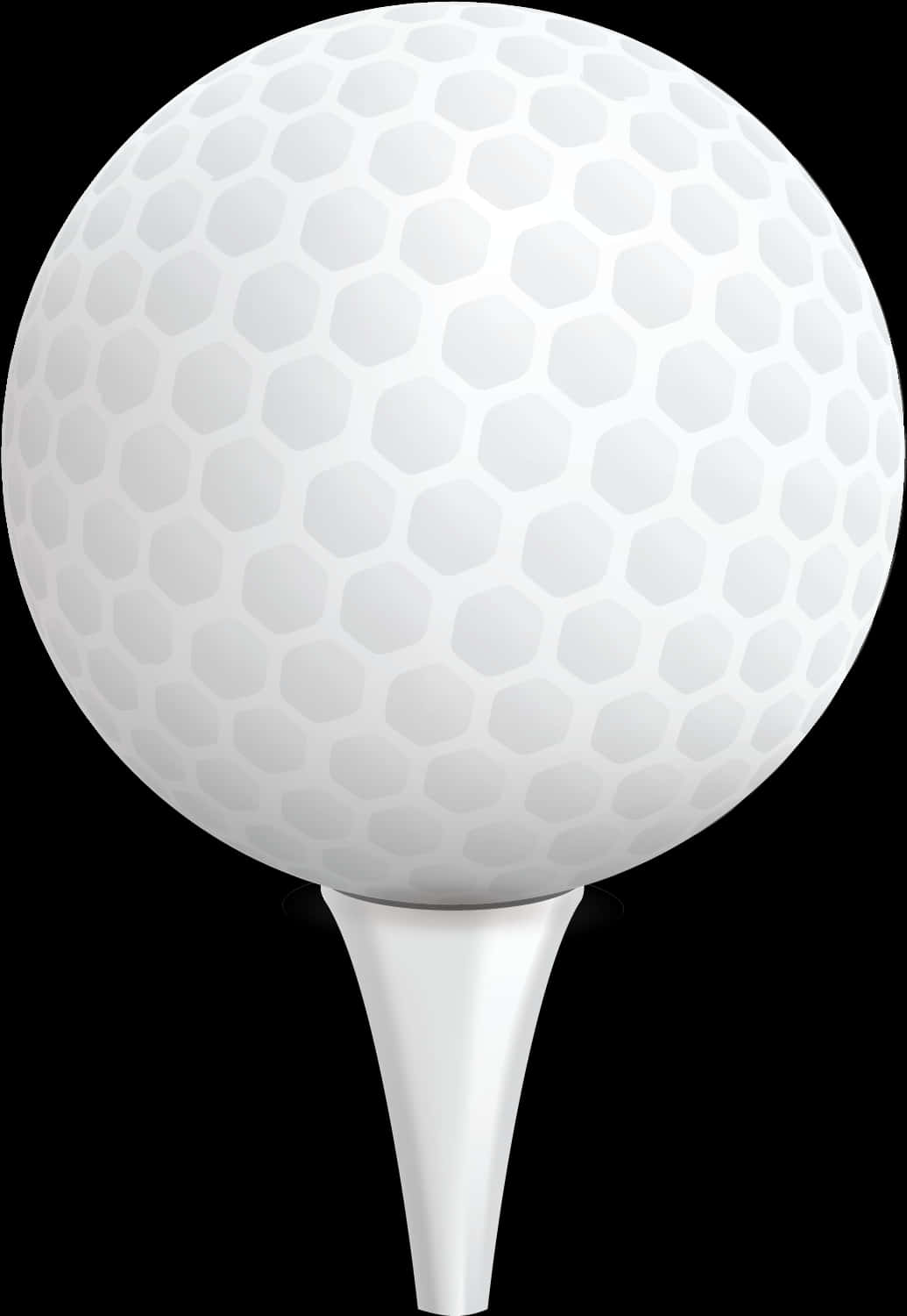 Golf Ballon Tee PNG Image