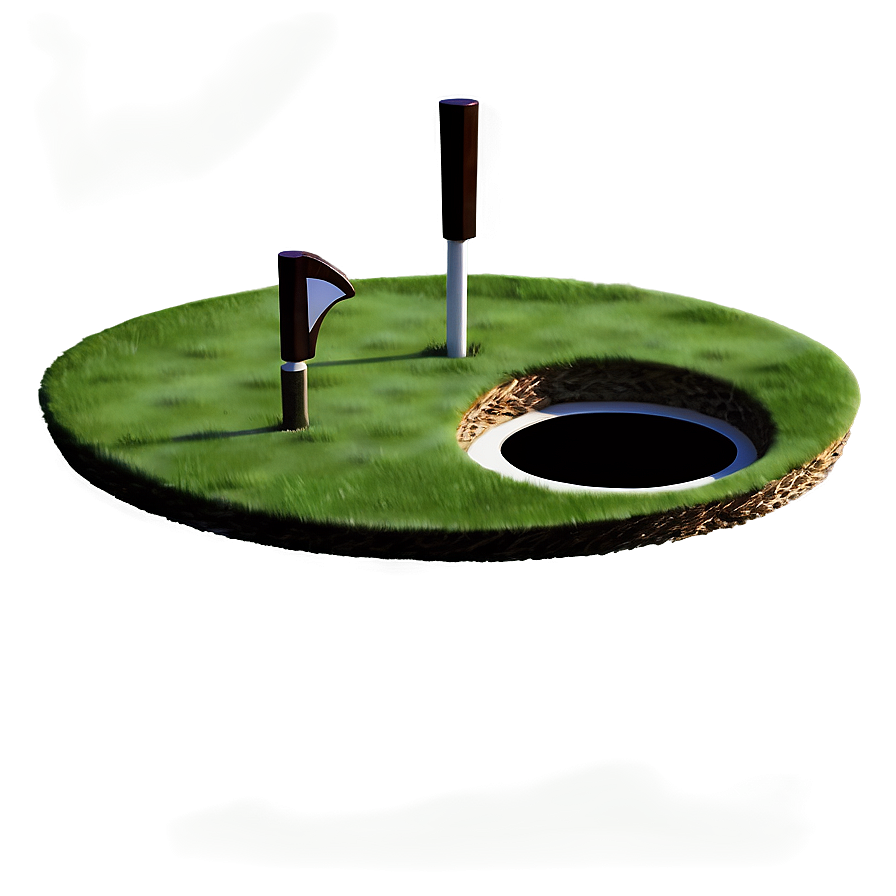 Golf Hole Png Qvs PNG Image