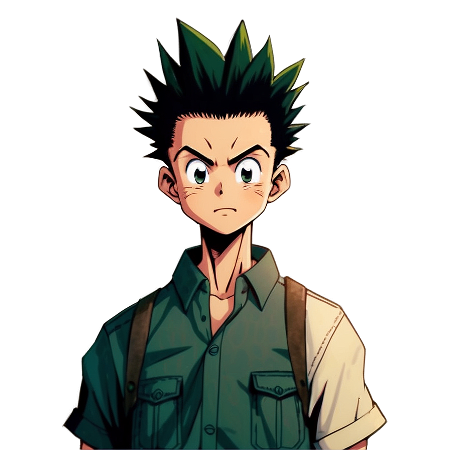 Gon Freecss Cute Expression Png 06252024 PNG Image