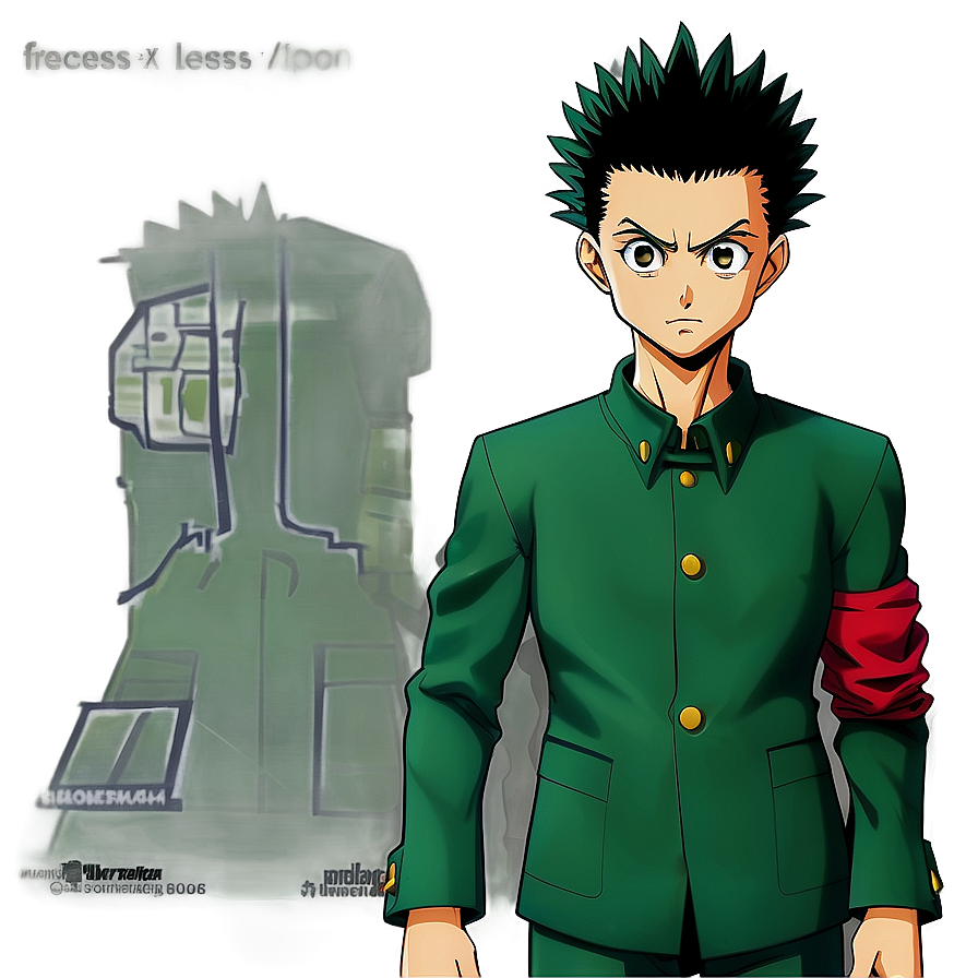 Gon Freecss Hunter X Hunter Png Fak PNG Image