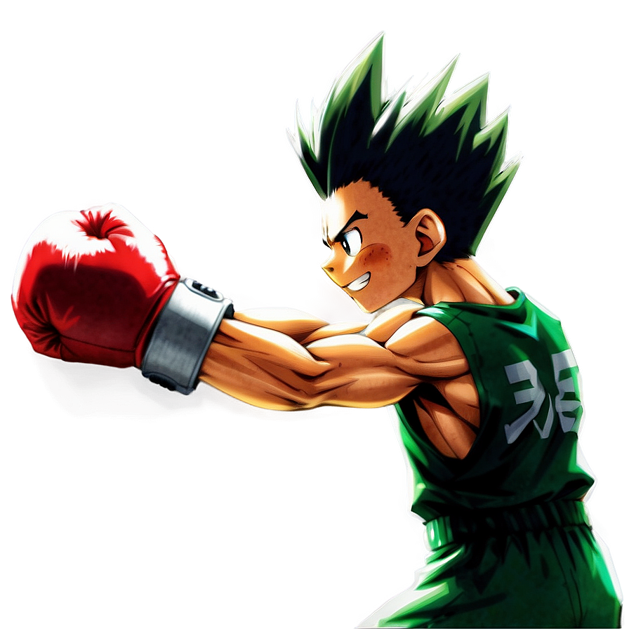 Gon Freecss Training Scene Png 93 PNG Image