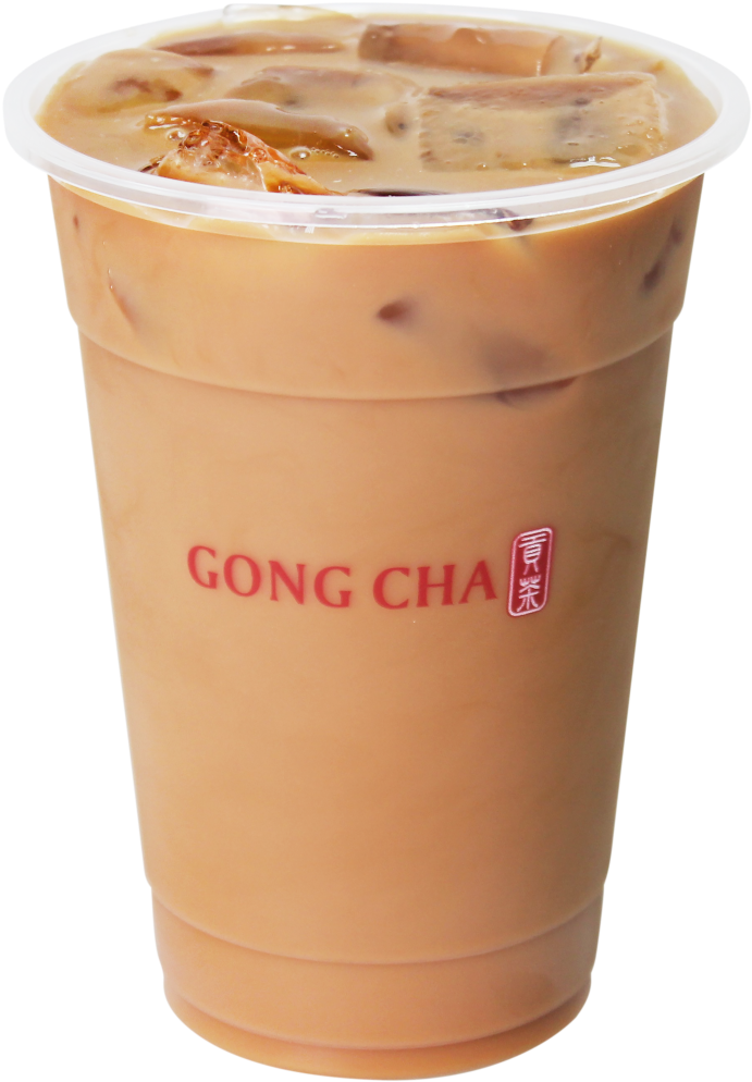 Gong Cha Bubble Tea Cup PNG Image