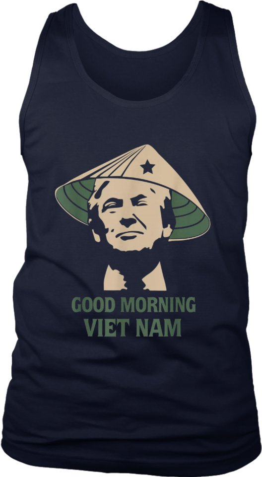 Good Morning Vietnam Shirt Design PNG Image