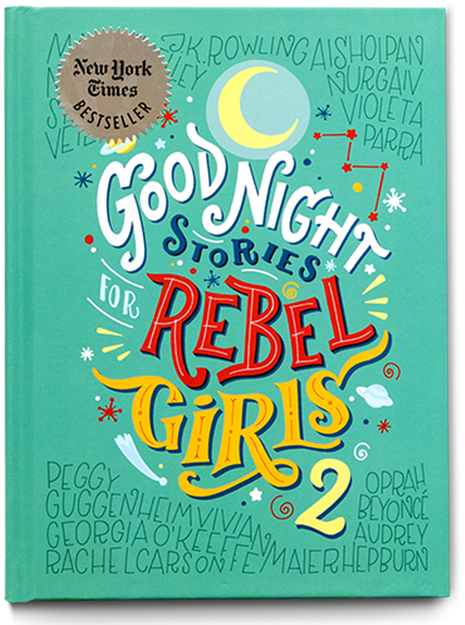 Good Night Stories Rebel Girls2 Book Cover PNG Image