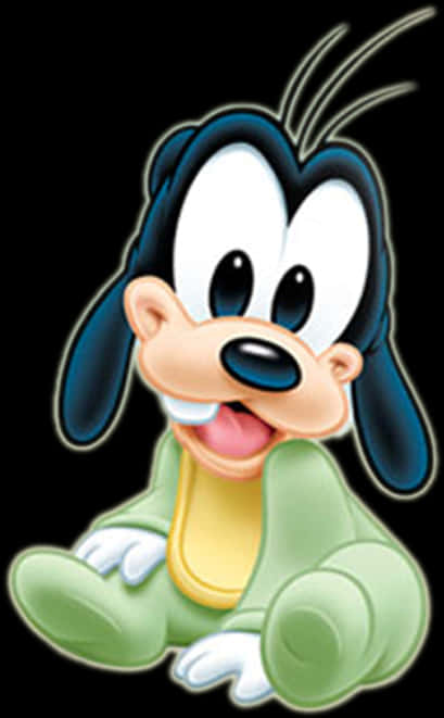 Goofy Portrait Disney Character PNG Image