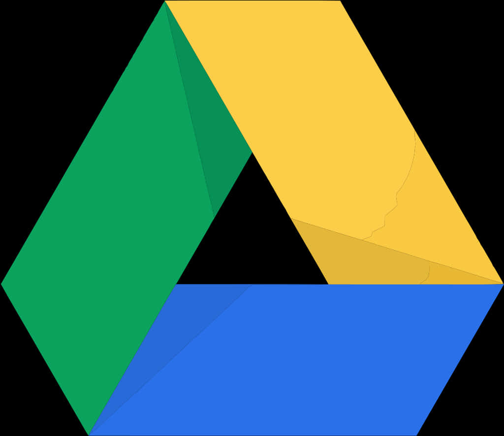 Google Drive Logo Abstract PNG Image