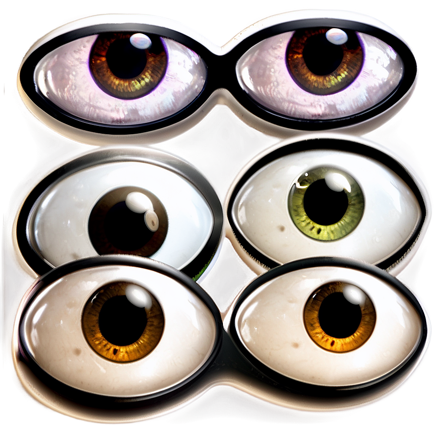 Googly Eyes Pack Png 05242024 PNG Image