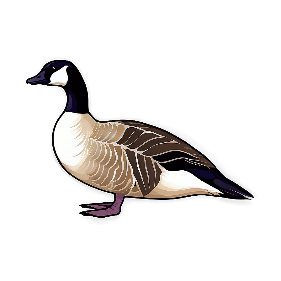 Goose Inspired Pattern Png 06112024 PNG Image