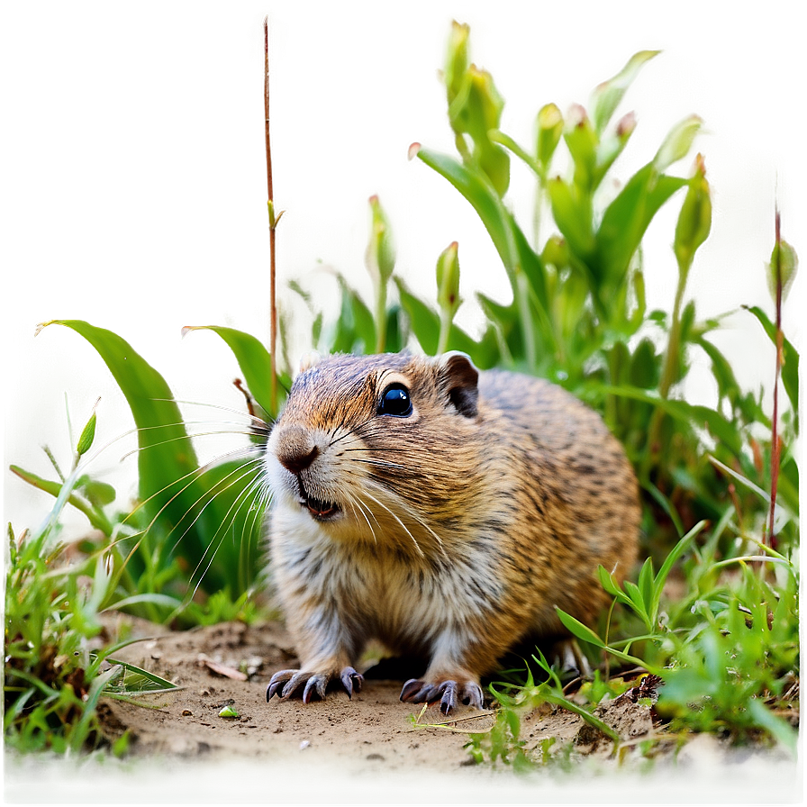 Gopher In Nature Background Png 87 PNG Image