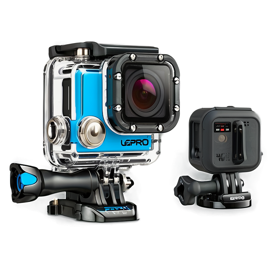 Gopro Backpacking Camera Png 06202024 PNG Image