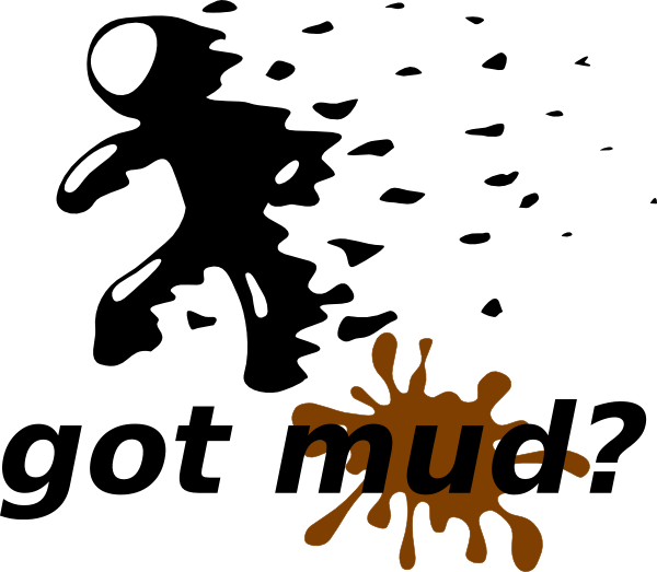 Got Mud Splatter Graphic PNG Image