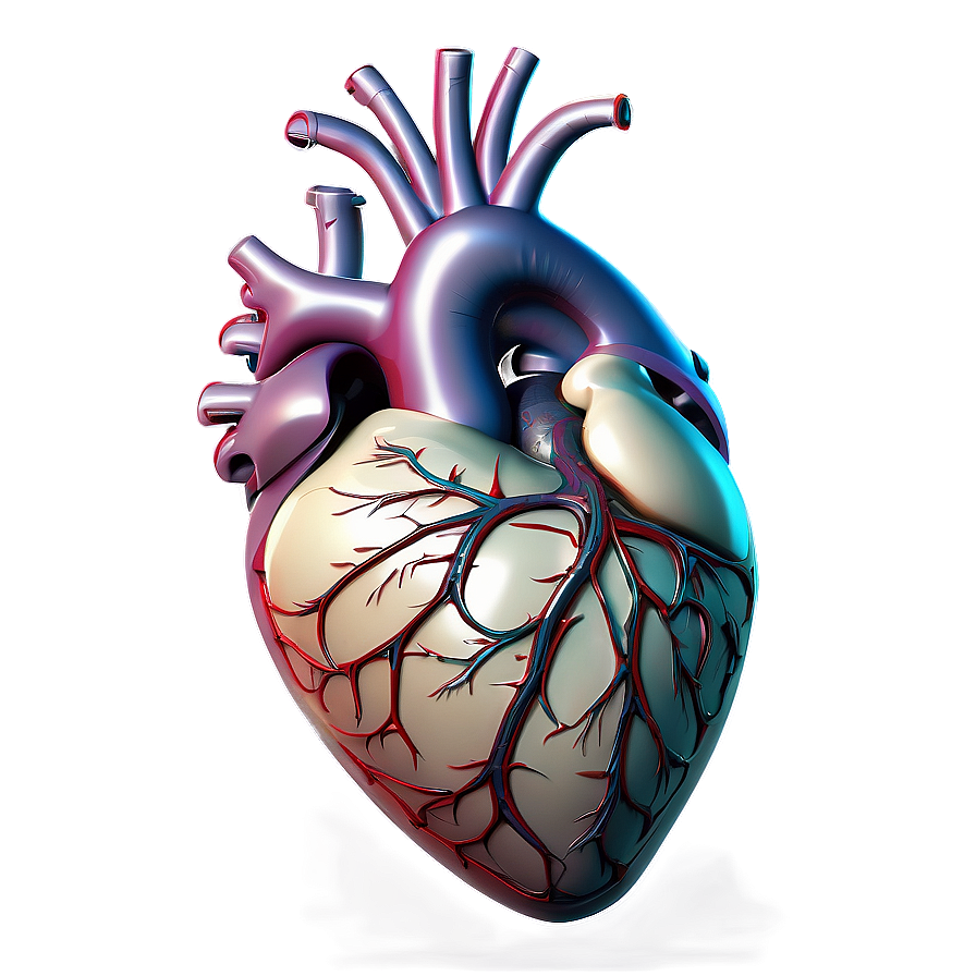 Gothic Anatomical Heart Png 36 PNG Image