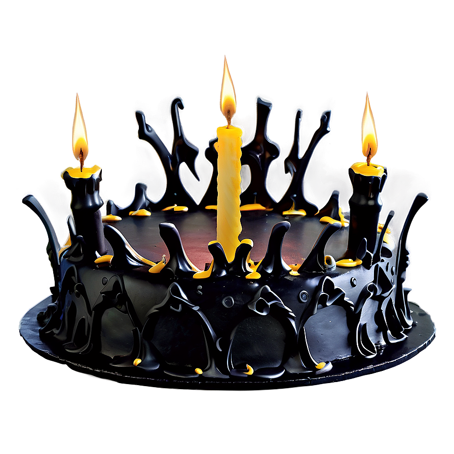 Gothic Birthday Cake Png 05042024 PNG Image