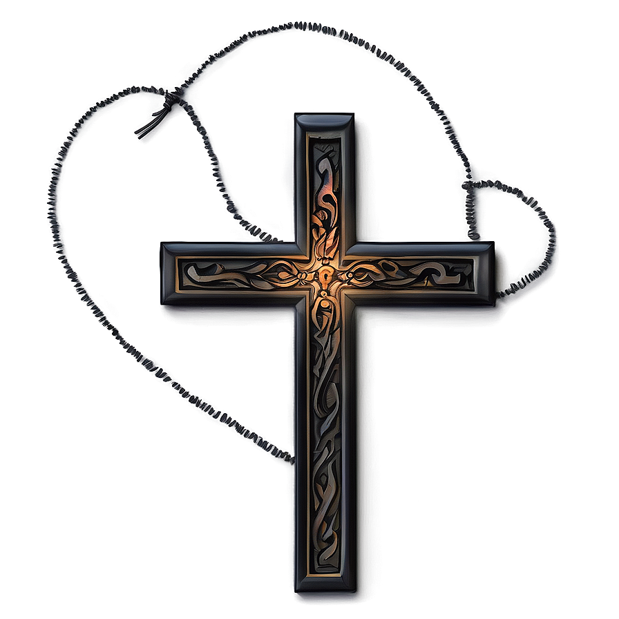 Gothic Cross Outline Png Cvr22 PNG Image