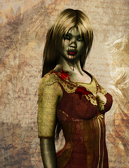 Gothic Fantasy Artwork PNG Image