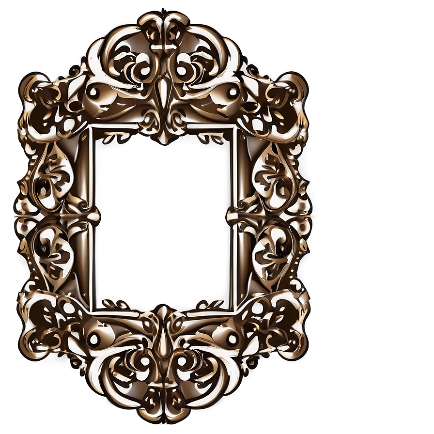 Gothic Frame Vector Png Qeg84 PNG Image