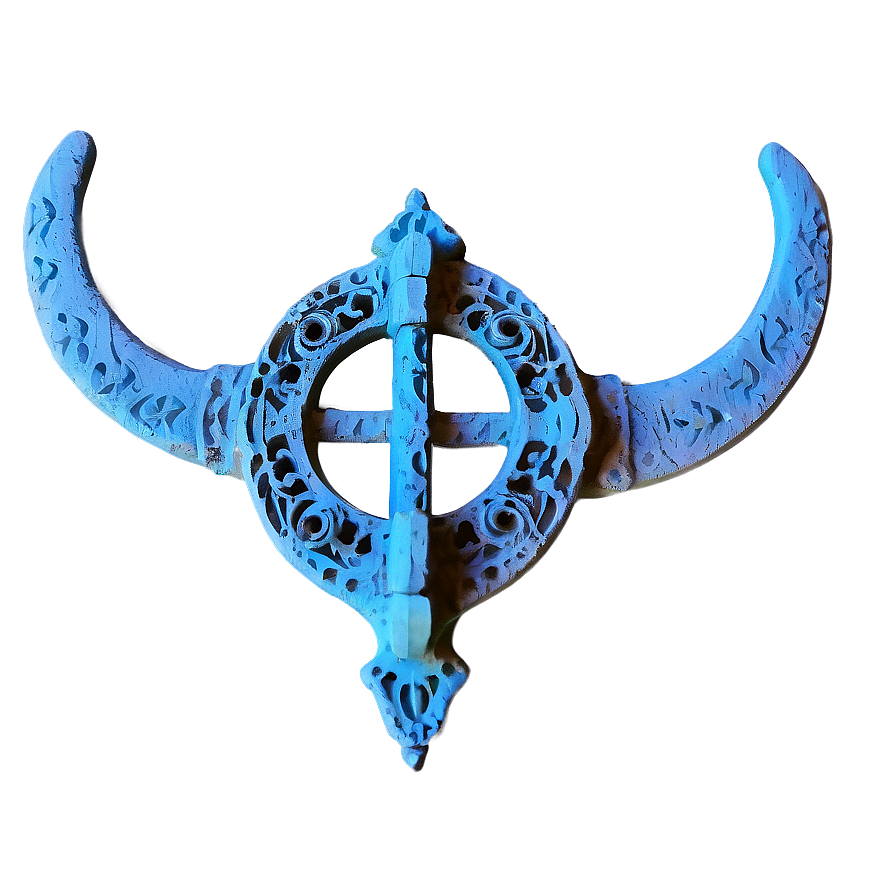 Gothic Iron Door Knocker Png Vbd PNG Image