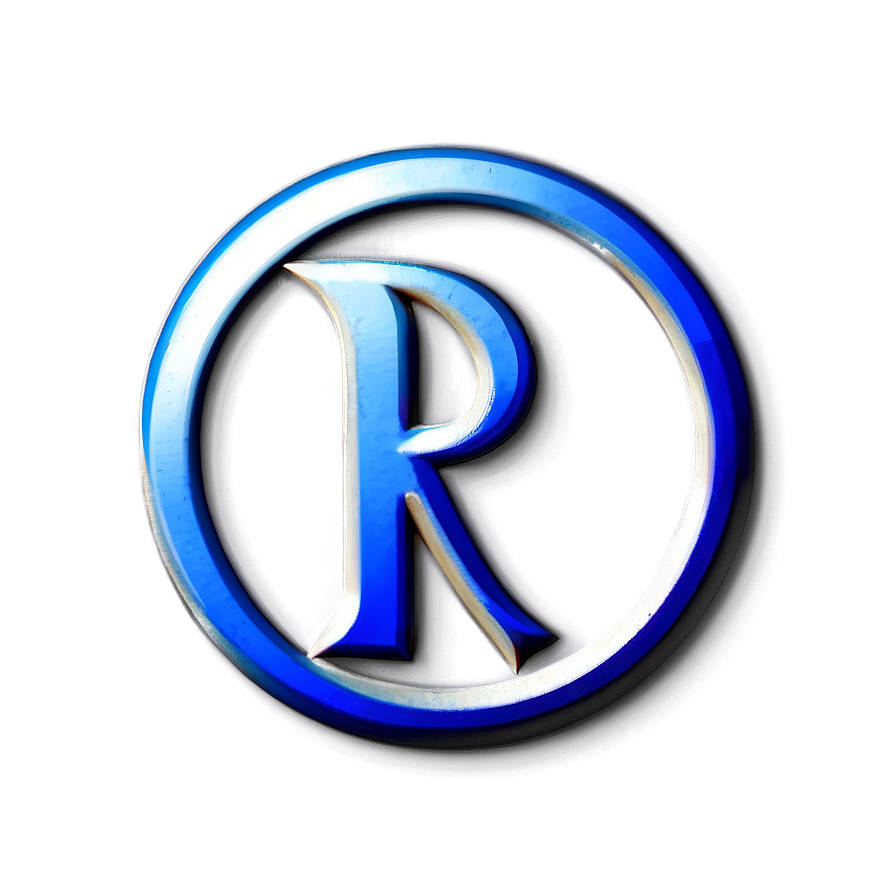 Gothic Letter R Emblem Png 06202024 PNG Image