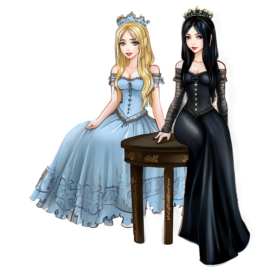 Gothic Princess Png Egt28 PNG Image