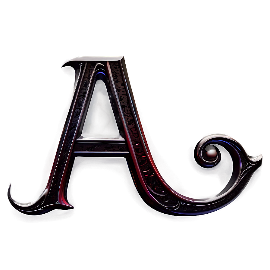 Gothic Style Letter A Png Bgx67 PNG Image