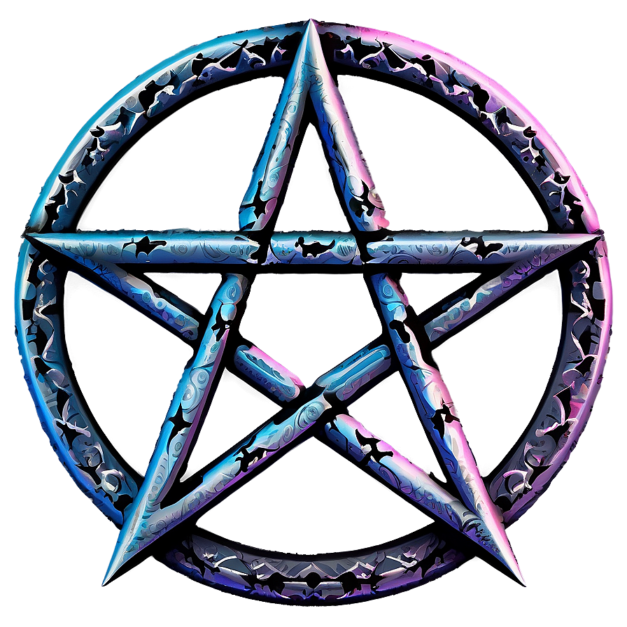 Gothic Style Pentagram Png 6 PNG Image