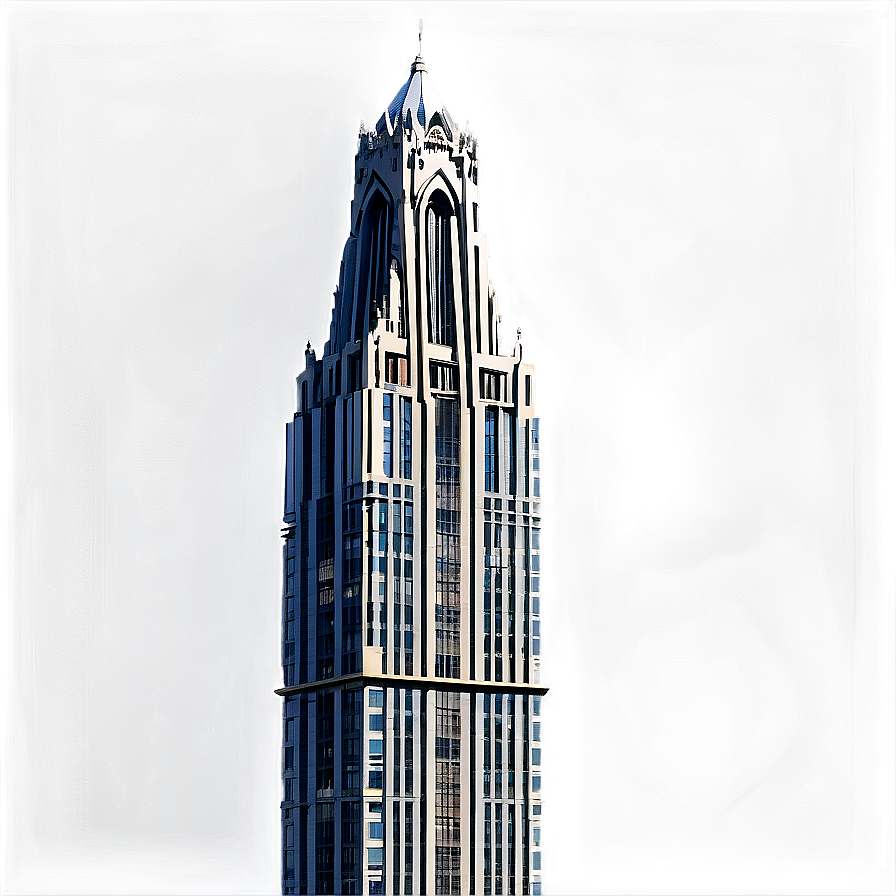 Gothic Style Skyscraper Png 05212024 PNG Image