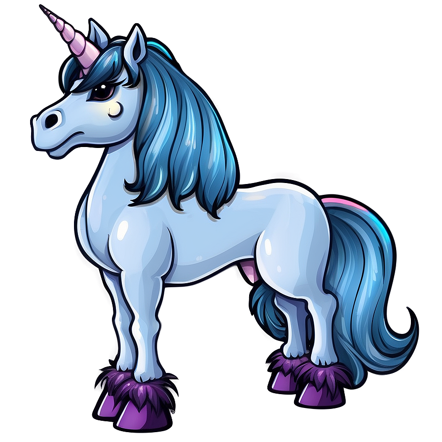 Gothic Unicorn Png Lgc PNG Image