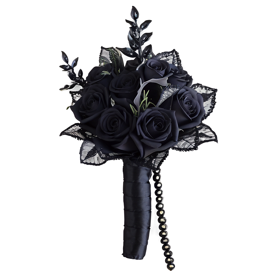 Gothic Wedding Bouquets Png 06292024 PNG Image