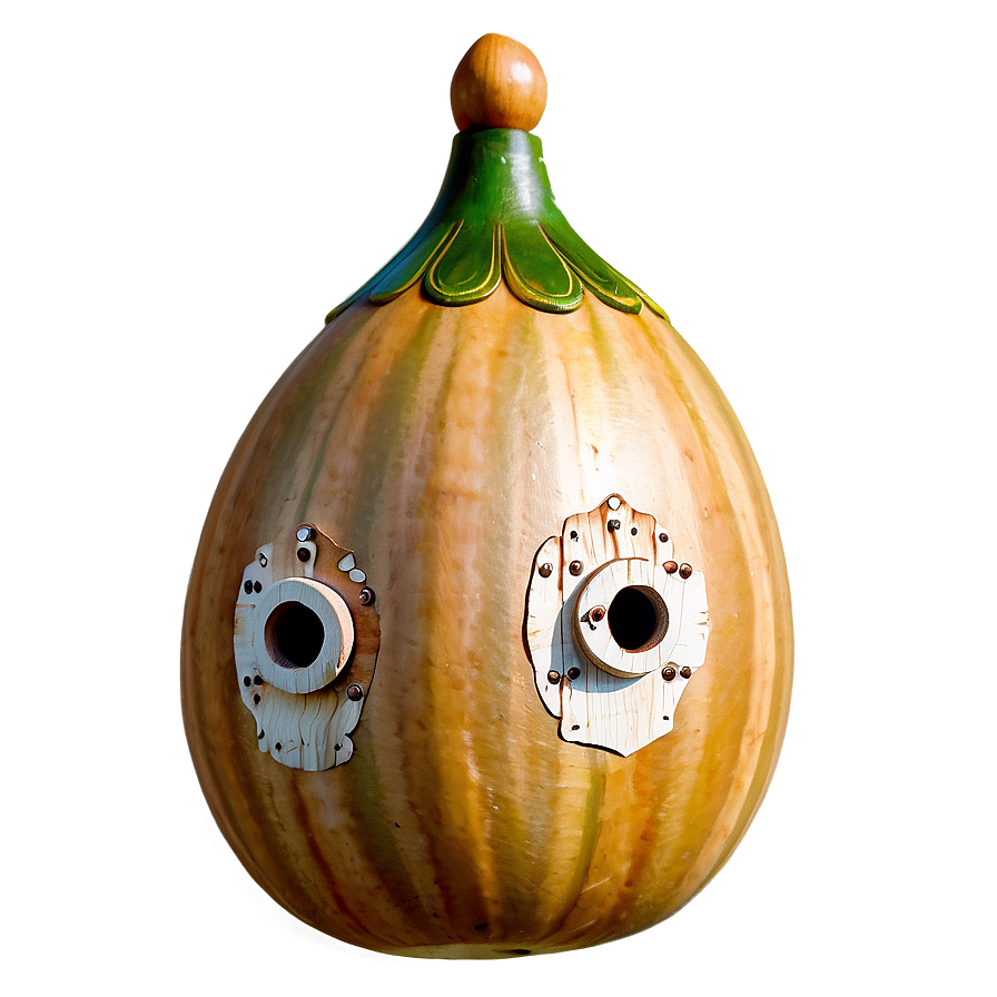 Gourd Birdhouse Png 06292024 PNG Image