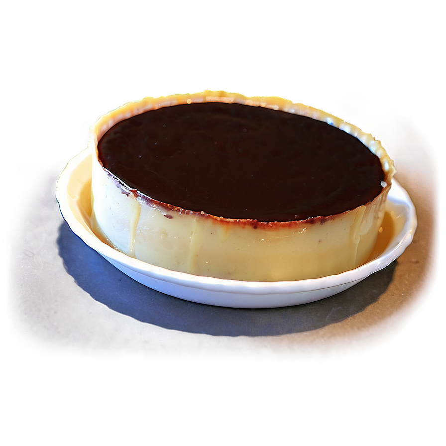 Gourmet Chocolate Flan Recipe Png 55 PNG Image