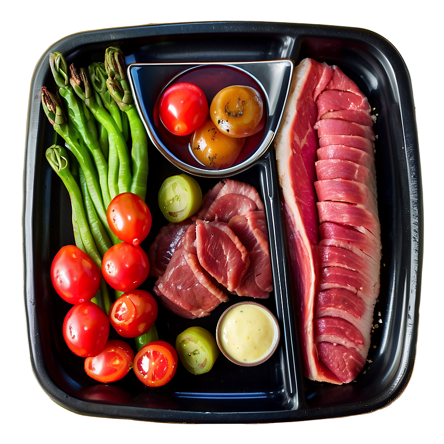 Gourmet Meat Platter Png Mby7 PNG Image