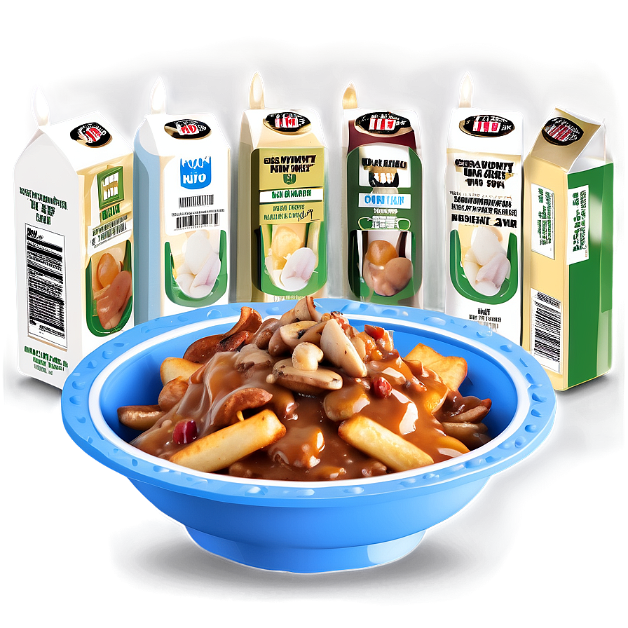 Gourmet Poutine With Mushroom Gravy Png 54 PNG Image