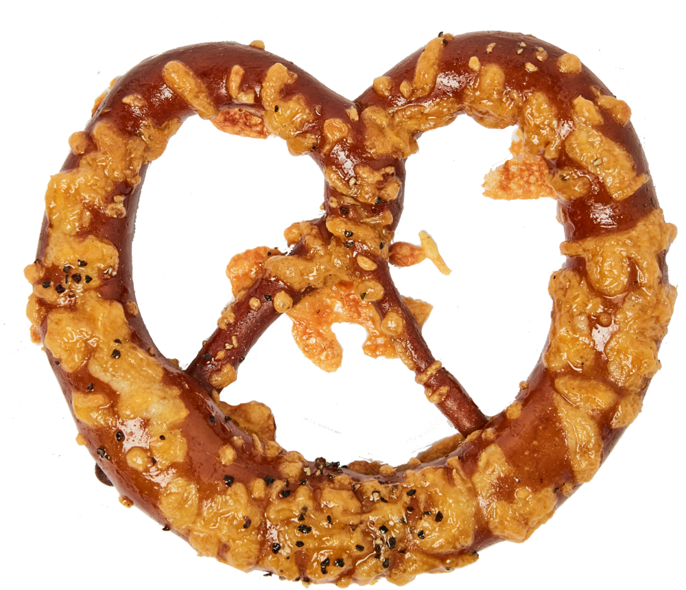 Gourmet Salted Pretzelwith Seeds.png PNG Image